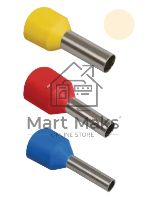 Наконечник-гильза IEK Е10-12 10 мм2 (слонов. кость, 20 шт)