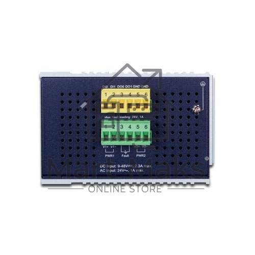 Индустриальный PoE коммутатор IGS-10020HPT для монтажа в DIN-рейку IP30 L2+ SNMP Manageable 8-Port Gigabit POE+(AT) Switch + 2-Port Gigabit SFP Industrial Switch (-40 to 75 C), ERPS Ring Supported, 1588