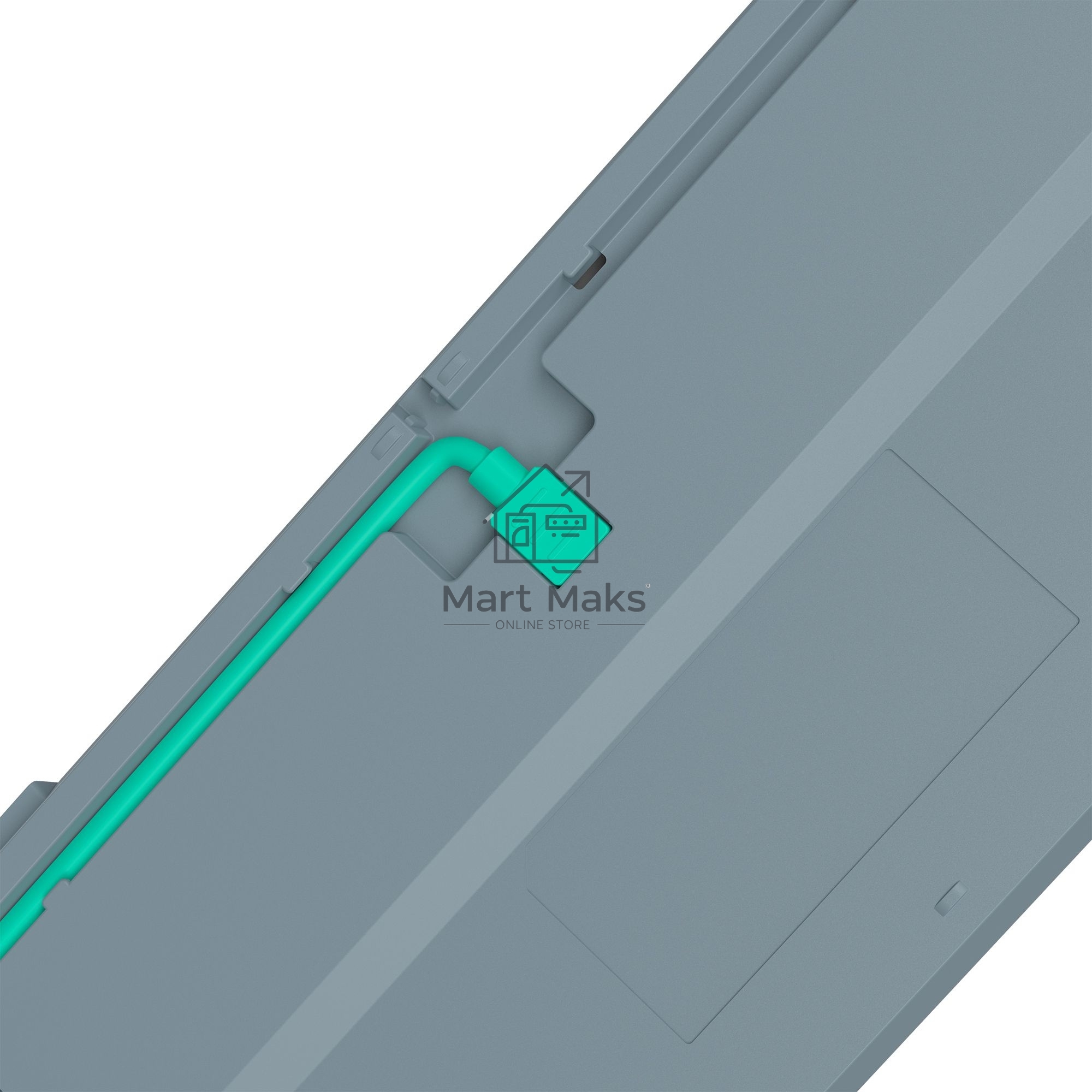 Клавиатура A4Tech Bloody S87 Energy проводная USB серый/зеленый