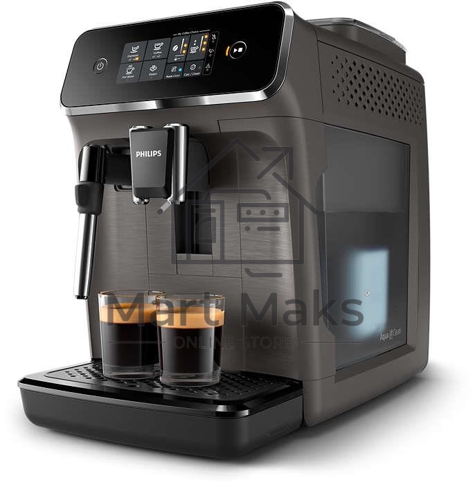 Кофемашина автоматическая Philips EP2224/10 черный, исп. кофе - молотый/зерновой, 1.8 л, 1500 Вт, 15 Бар.