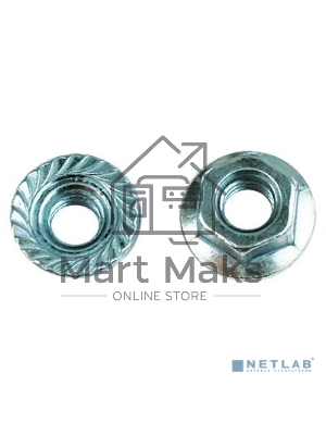 Гайка М10 с насечкой (уп.100шт) ДКС CM101000