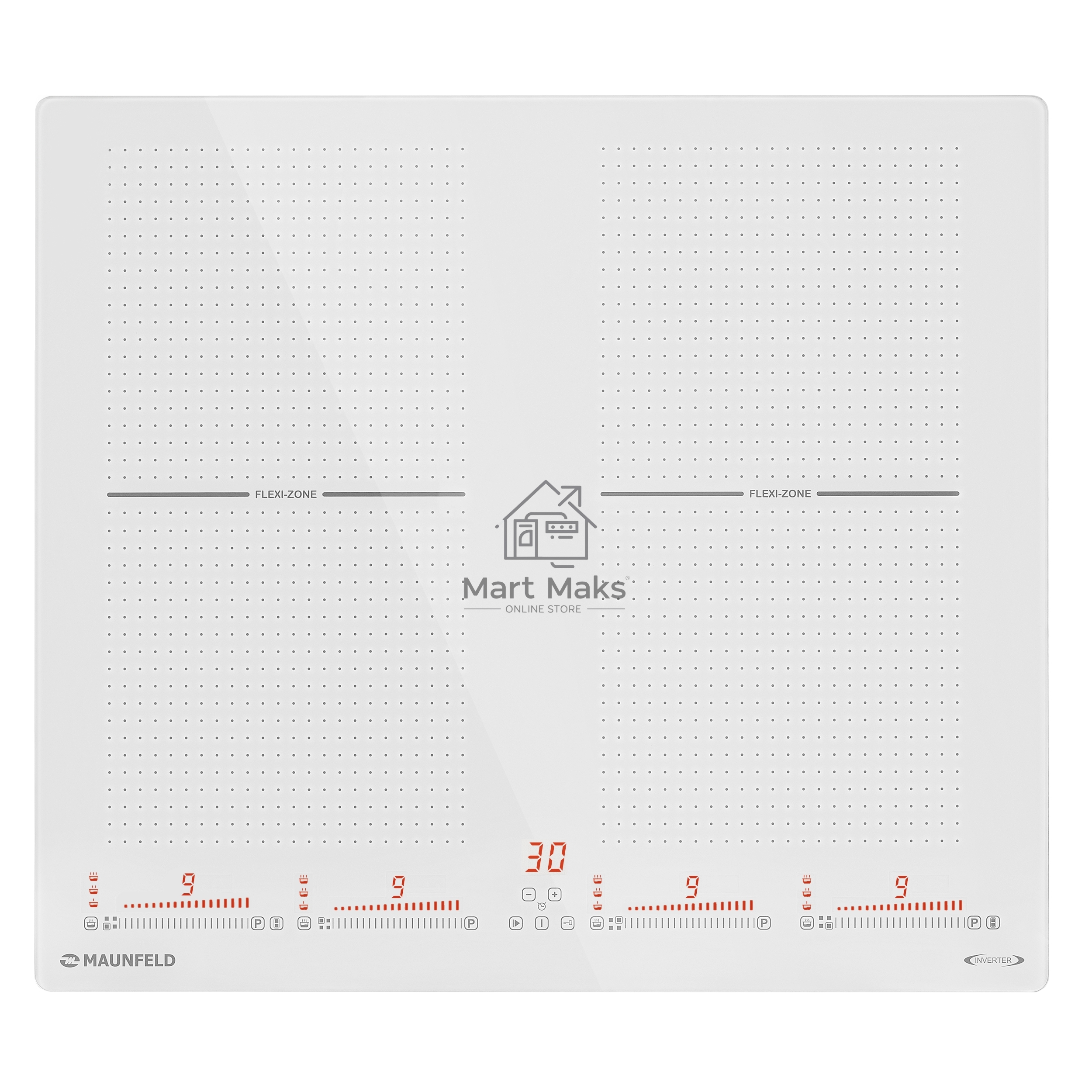 Индукционная варочная панель Maunfeld CVI594SF2WH Inverter