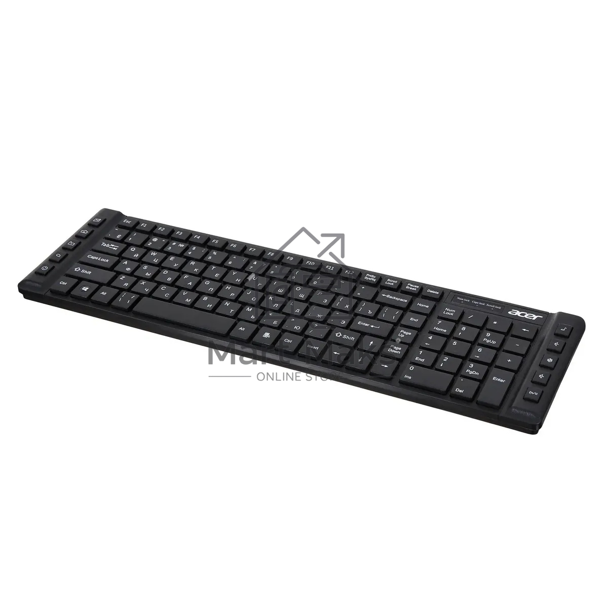 Клавиатура Acer OKW010 ZL.KBDEE.002 проводная, USB, черный