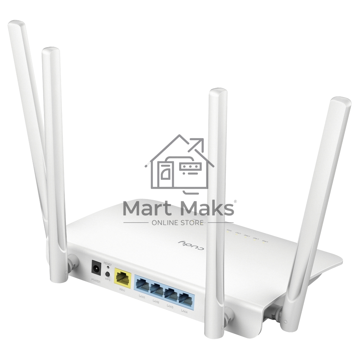Роутер беспроводной Cudy WR1300 AC1200 10/100/1000BASE-TX/Wi-Fi белый