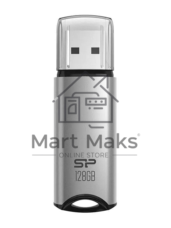 Флешка USB R/W R/W 128GB Type-A USB 3.2 Gen 1, Silver, Blue