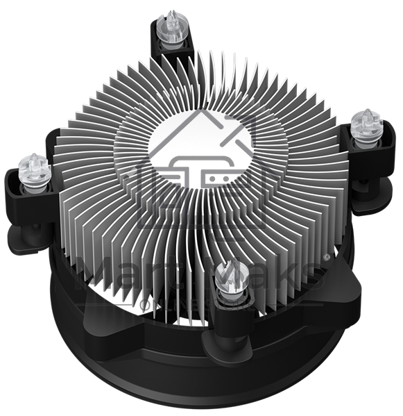 Кулер PcCooler R120-XXNIXX-GL черный 95мм алюминий 2700rpm 27.8db 4-pin 95W 70мм