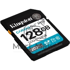 Флеш карта SDXC 128Gb Kingston SDG4/128Gb Canvas Go! Plus w/o adapter