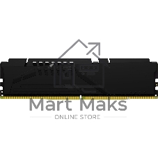 Оперативная память Kingston Fury Beast Black, DDR5, 32GB (1x32GB), 5200 MHz, CL40, с радиатором, черный
