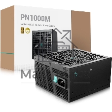 Блок питания Deepcool/GamerStorm PN1000M, 1000Вт, 80 PLUS Gold, 135мм, модульный, черный