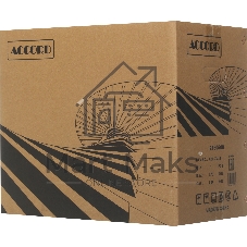 Корпус ACCORD ACC-ZM3B Black, Mini-Tower, чёрный, 1 x 120 мм