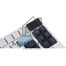 Клавиатура MSI Forge GK600 гибридная, Bluetooth, радиоканал, белый