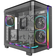Компьютерный корпус Montech King 95 PRO черный без БП ATX 4x120мм 2x140мм 2xUSB3.0 1xUSB3.1 audio bott PSU