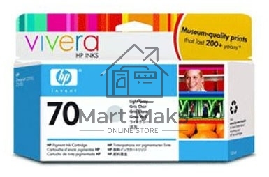 Картридж струйный HP №70 C9451A светло-серый для HP DJ Z2100/Z3100 (130мл)