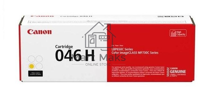 Картридж лазерный Canon 046Y H желтый для i-SENSYS MF732/734/735, LBP653/654 5000 страниц