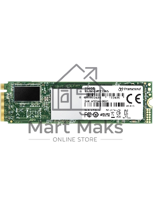 Накопитель SSD Transcend MTE220S SSD 256GB, 3D TLC, M.2 (2280), PCIe Gen 3.0 x4, NVMe, R3300/W1100, TBW 550