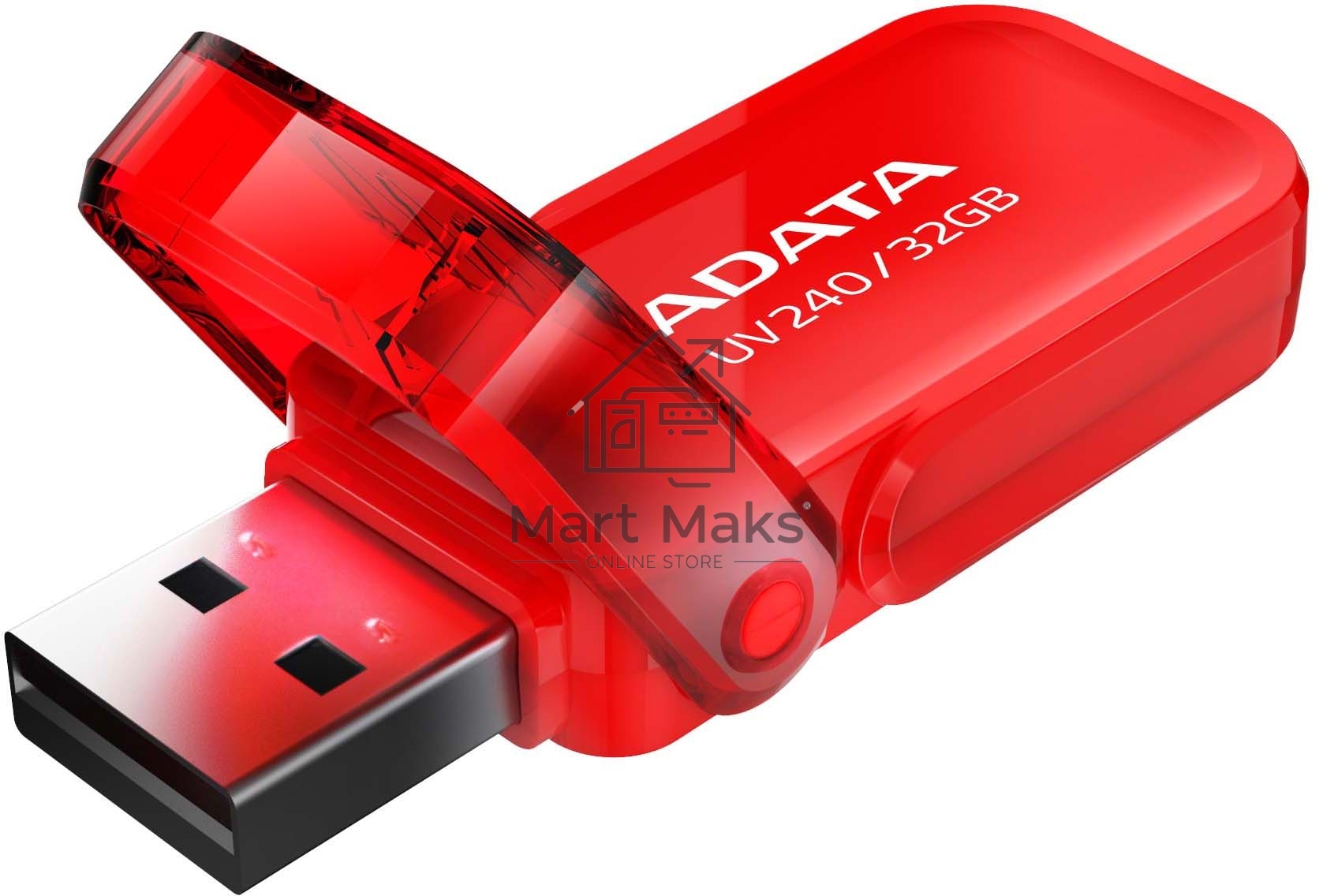 Флешка USB R/W ADATA R/W 32GB ADATA UV240, USB 2.0, Красный