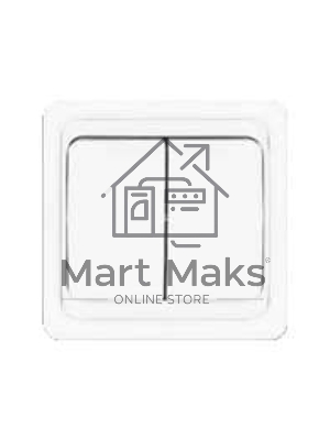 Выключатель 2-кл. СП Валери 10А IP20 белый Universal В0023