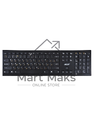 Клавиатура беспроводная Acer OKR010, USB, Радиоканал, черный