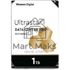 Жесткий диск Western Digital 1TB Ultrastar 7K2 (HUS722T1TALA604) Serial ATA III, 7200 rpm, 128Mb buffer