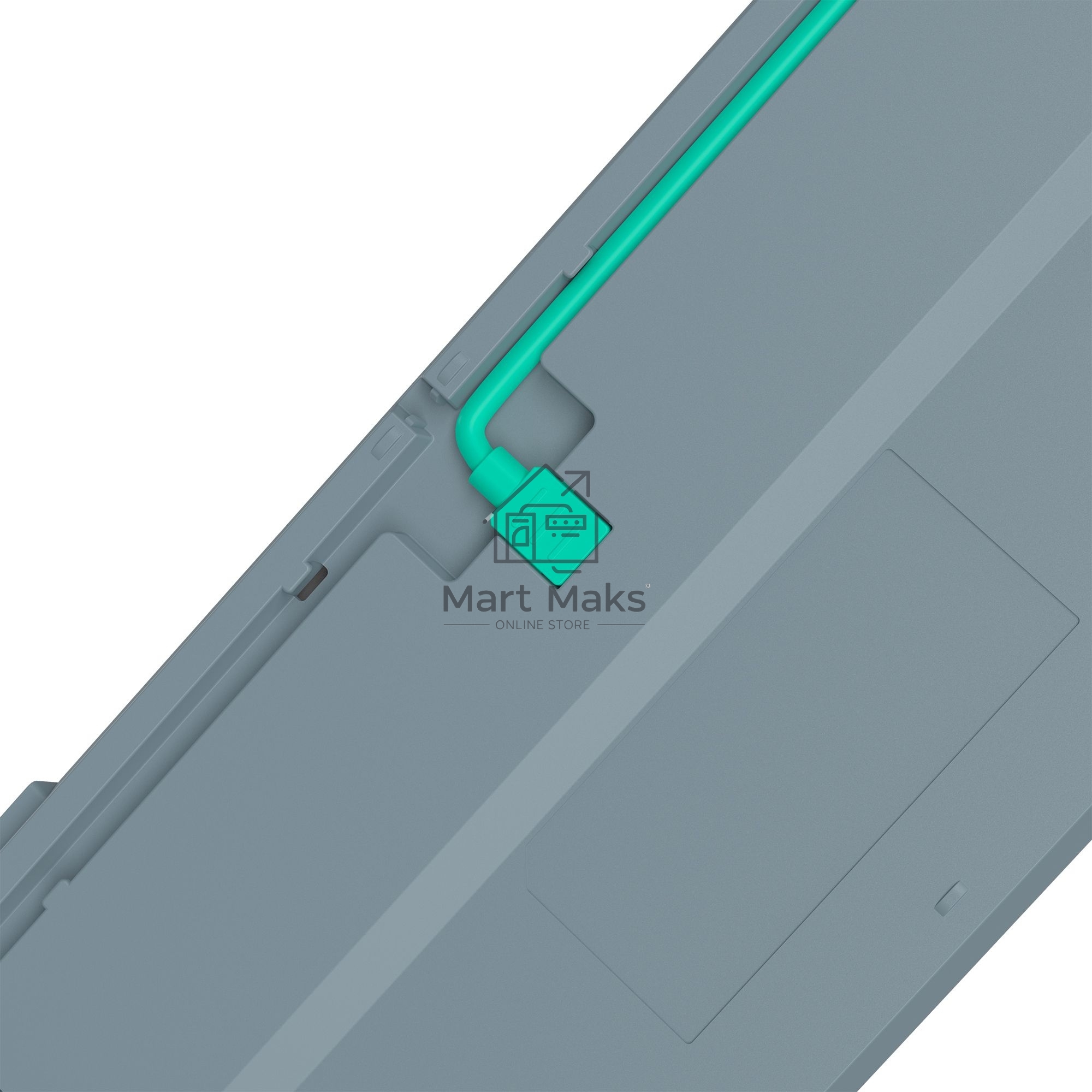Клавиатура A4Tech Bloody S87 Energy проводная USB серый/зеленый
