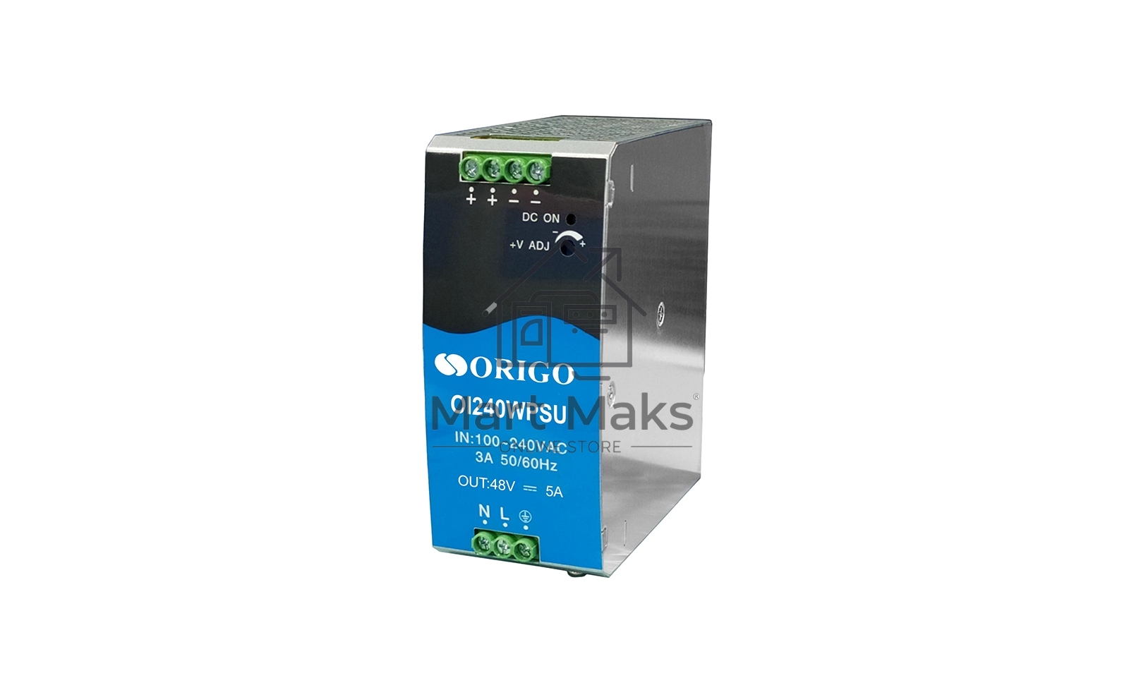 Источник питания ORIGO Power Supply for OIxxxx series, 240W, 48V DC output, -40 to 70 °C, DIN-Rail