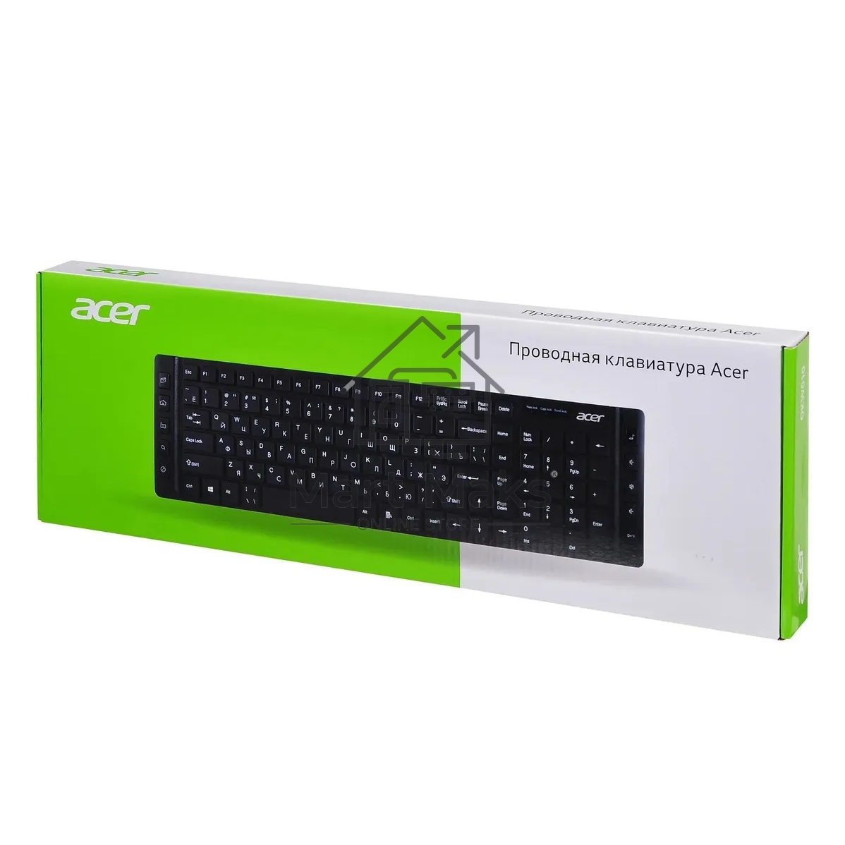 Клавиатура Acer OKW010 ZL.KBDEE.002 проводная, USB, черный