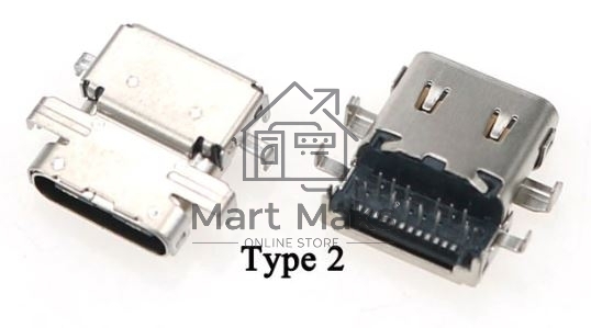 Разъем USB TYPE-C для ноутбука Lenovo ThinkPad E480 E485 E580 E585 R480 E590 VER-2