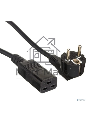 Кабель питания ExeGate Special PC19-1,8S (Евровилка Schuko->C19, 3*1.5мм2, CCA, черный, 1.8м)