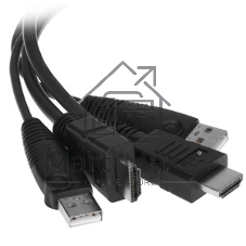 Переключатель KVM 2-Port USB FHD HDMI Cable KVM Switch