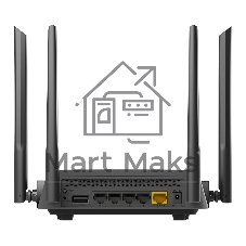 Роутер беспроводной D-Link DIR-825/RU/R7 (DIR-825/RU/R7A) AC1200 10/100/1000BASE-T черный