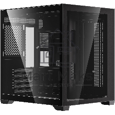 Компьютерный корпус Accord ACC-ZMS03B черный без БП mATX 3x120мм 1xUSB2.0 1xUSB3.0 1xUSB3.1 audio
