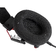 Гарнитура Oklick HS-L305G чёрный, проводная, USB, подсветка