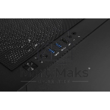 Компьютерный корпус Montech AIR 100 LITE черный без БП mATX 2x120мм 1xUSB2.0 2xUSB3.0 audio bott PSU