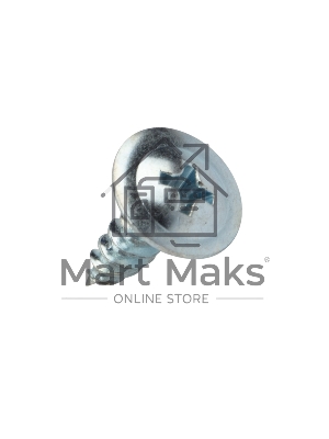 Саморез с прессшайбой KRANZ ПШС острый 4.2х13, короб (200 шт./уп.)