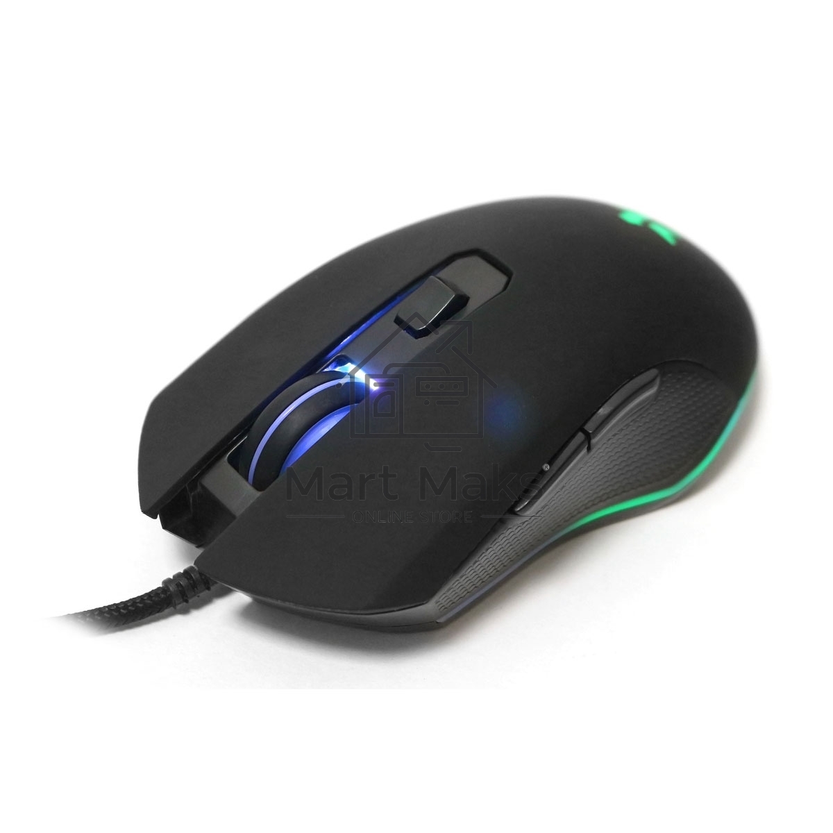 Мышь проводная Гарнизон GM-780G черный, 2400 dpi, USB, кнопки - 6