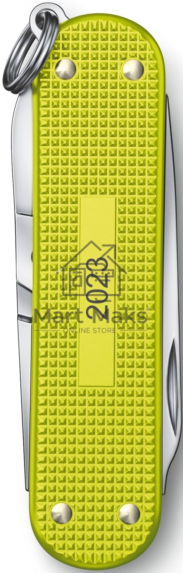 Нож перочинный Victorinox Alox Classic (0.6221.L23) 58мм 5 функций желтый подар.коробка