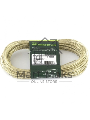 Трос СИБРТЕХ металлополимерный прозрачный ПР-2,5, 47627