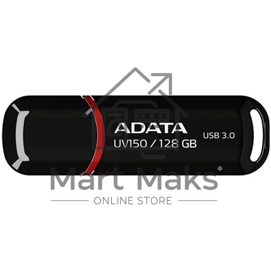 Флешка USB R/W R/W ADATA 128GB ADATA UV150, USB 3.0, черный
