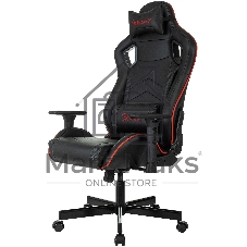 Кресло игровое A4Tech Bloody GC-840 черный, сиденье черный, эко.кожа, с подголов. крестов. металл черный, пластик черный