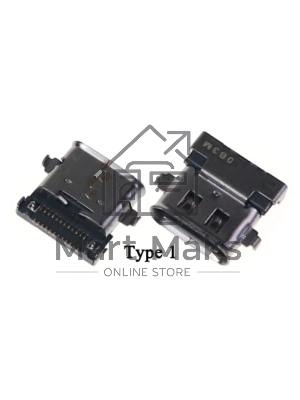 Разъем USB TYPE-C для ноутбука Lenovo ThinkPad X280 X390 T490 T495 T480S T590 VER-1