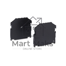 GL1064 BK черный заглушка для корпуса в натяжной потолок Magnetic 220V 61*61*9 (2шт)