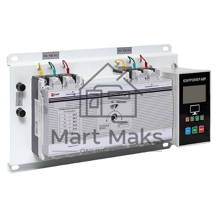 Устройство АВР ТСM 225/250А 3р EKF PROxima ats-tsm-225-250A-3p-pro EKF