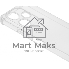 Чехол (клип-кейс) BoraSCO для Xiaomi Poco M6 4G Bumper Case прозрачный