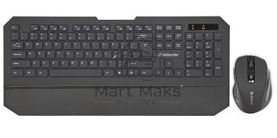 Клавиатура + мышь Defender Berkeley C-925 Nano B черный