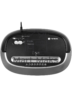 Уничтожитель документов ГЕЛЕОС УМ30-4, DIN P-4 (4 ур-нь секр.), фрагмент 3,8х35мм, 15-17 (70г/м2), CD/пл.карты/скрепки/скобы, 30 литров