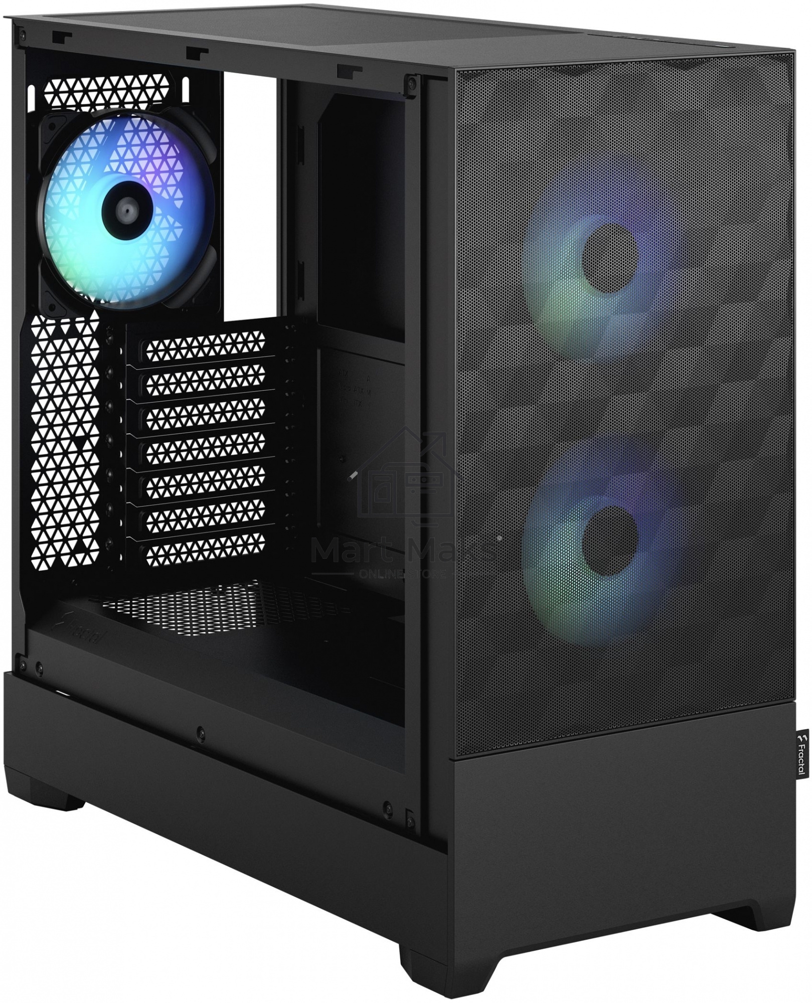 Корпус Fractal Design Pop Air RGB Black TG Clear Tint FD-C-POR1A-06
