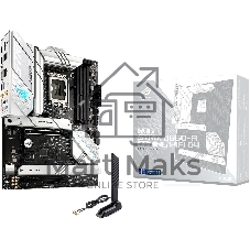 Материнская плата ASUS ROG STRIX B660-A GAMING WIFI D4, LGA1700, Intel B660, 4xDDR4, 4xSATA, 3xM.2, 1xPCIe 5.0 x16, DisplayPort, HDMI, 1x2.5Gb LAN, USB Type-C, 5x3.5 мм, 7.1, ATX