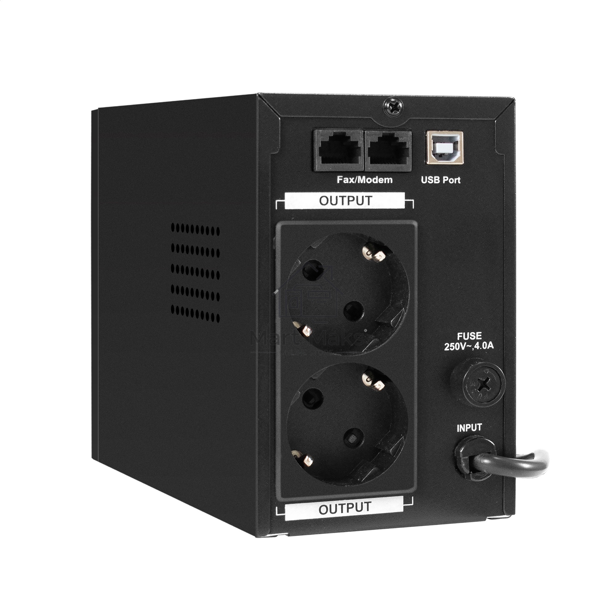 Источник бесперебойного питания ExeGate SpecialPro Smart LLB-500.LCD.AVR.2SH.USB <500VA/300W, LCD, AVR, 2*Schuko, USB, Black>