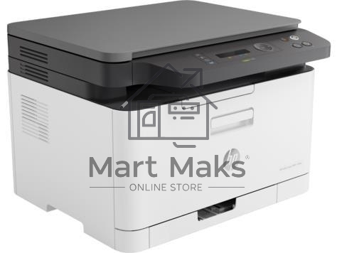 МФУ лазерное HP Color 178nw (4ZB96A), A4, цветной, печ. до 18 стр/мин. (ч/б) до 4 стр/мин. (цвет), 600 x 600 dpi, USB, RJ-45, Wi-Fi, Air Print, Mopria