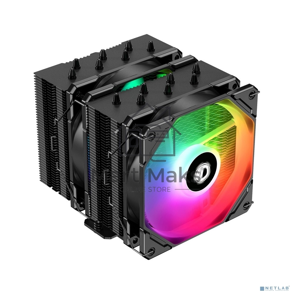 Кулер ID-COOLING SE-207-XT ARGB черный 120мм алюминий+медь 1500rpm 35db 4-pin 156мм